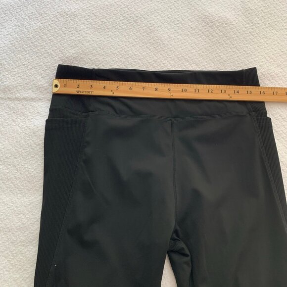 Tone It Up black XL pull on elastic waist stretch leggings with pockets - Picture 7 of 9
